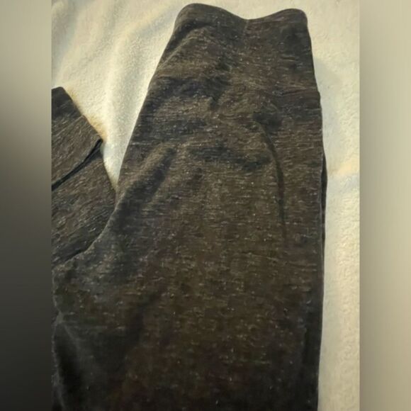 NWOT Unisex XS/XCH (0-2) Athletic Works  black/gray straight leg sweat pants - Picture 4 of 13